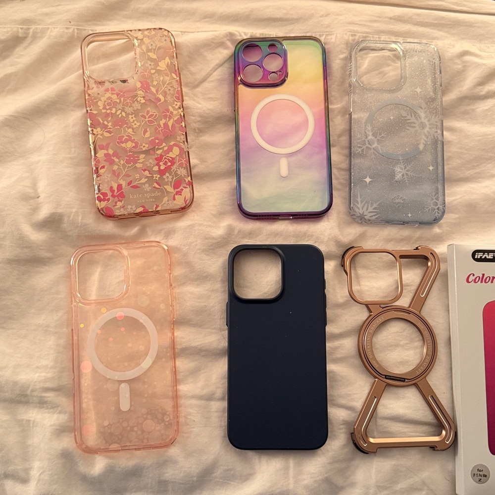 iPhone 15 Pro Max, MagSafe Case & Screen Protector Bundle